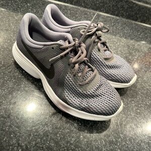Nike Revolution Gray Running Shoes